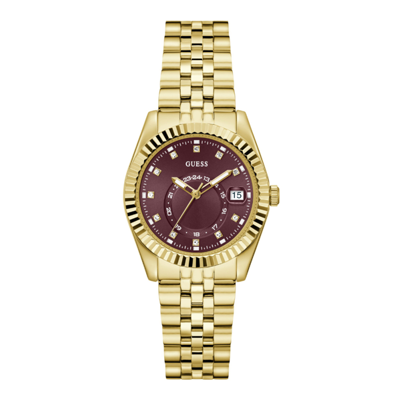 Guess Jada · Doré et bordeaux GW0936L2