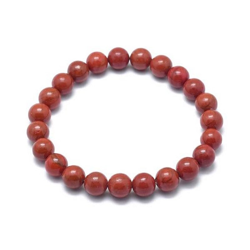 Bracelet jaspe rouge